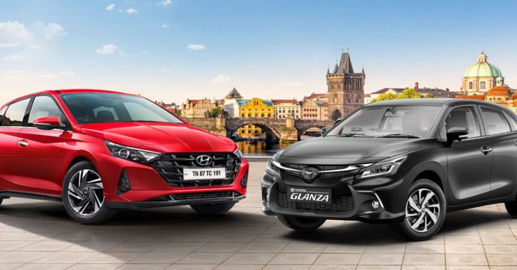 Maruti Suzuki Baleno, Toyota Glanza
