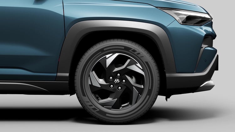 Maruti Suzuki Victoris R17 Alloy Wheels (Source: Maruti Suzuki Official)