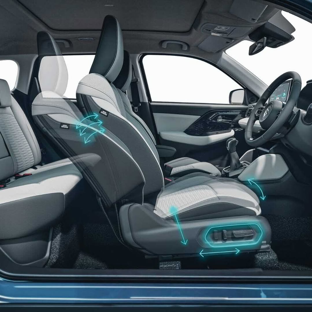 Maruti Suzuki Victoris Electronic Seat Adjustment (Source: Maruti Suzuki Official)