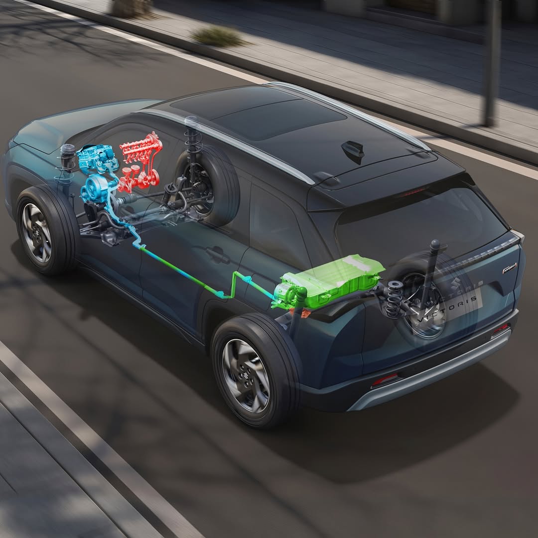 Maruti Suzuki Victoris Futuristic Strong Hybrid Engine (Source: Maruti Suzuki Official) 